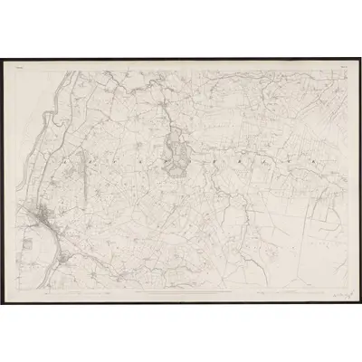 1833 Map of Tyrone - Sheet 5, 1863 Print