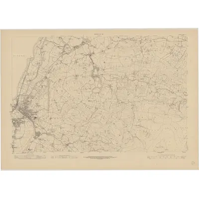 1951 Map of Tyrone - Sheet 5, 1954 Print
