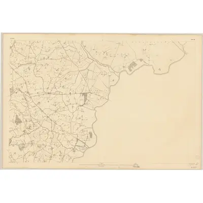 1833 Map of Tyrone - Sheet 55, 1837 Print