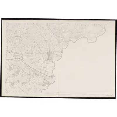 1833 Map of Tyrone - Sheet 55, 1862 Print