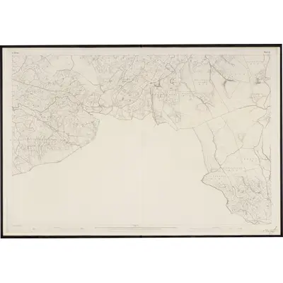 1833 Map of Tyrone - Sheet 57, 1860 Print
