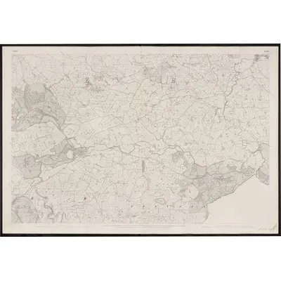 1834 Map of Tyrone - Sheet 59, 1863 Print