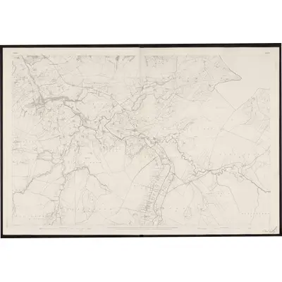 1832 Map of Tyrone - Sheet 6, 1861 Print