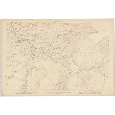 1905 Map of Tyrone - Sheet 6, 1907 Print