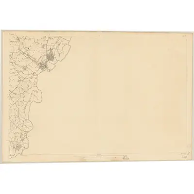 1834 Map of Tyrone - Sheet 62 [with extension], 1837 Print