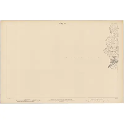 1906 Map of Tyrone - Sheet 63, 1909 Print
