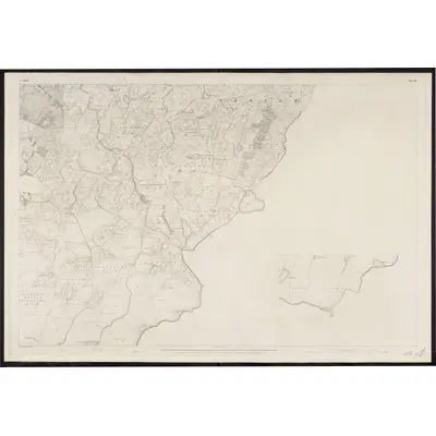 1834 Map of Tyrone - Sheet 65 [with inset 69], 1860 Print