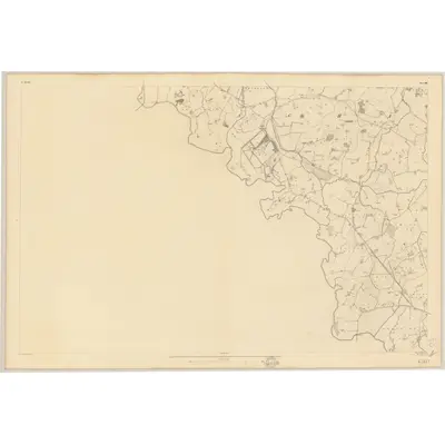 1833 Map of Tyrone - Sheet 66, 1837 Print