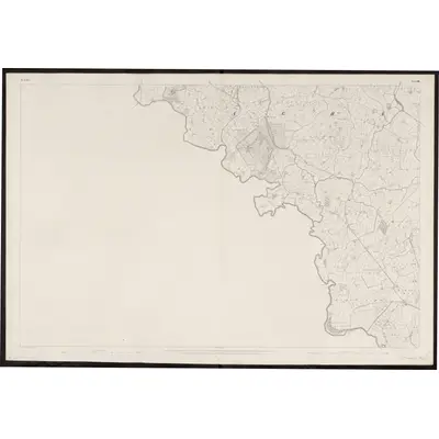 1833 Map of Tyrone - Sheet 66, 1863 Print