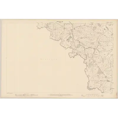 1907 Map of Tyrone - Sheet 66, 1910 Print