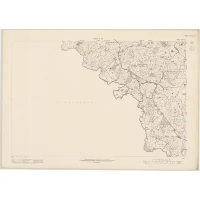 1936 Map of Tyrone - Sheet 66, 1943 Print