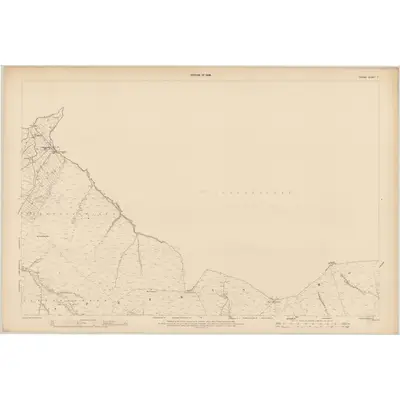 1905 Map of Tyrone - Sheet 7, 1908 Print