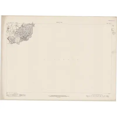 1936 Map of Tyrone - Sheet 71, 1943 Print