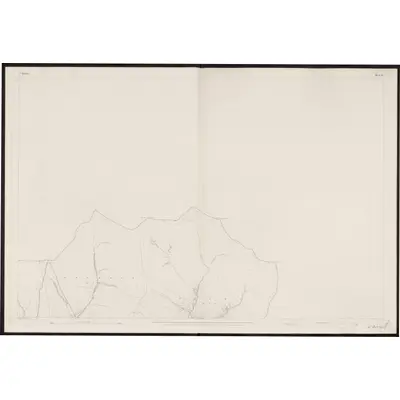 1833 Map of Tyrone - Sheet 8, 1863 Print