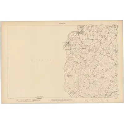 1895 Map of Tyrone - Sheet 9, 1907 Print