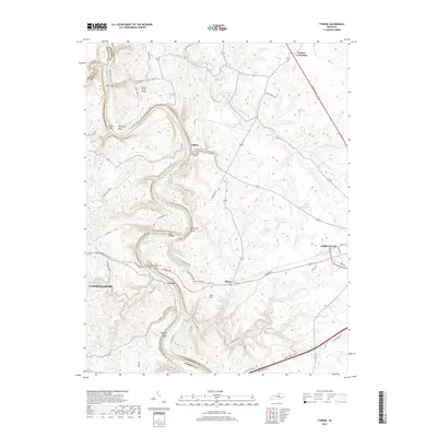 2019 Map of Tyrone, 2019 Print
