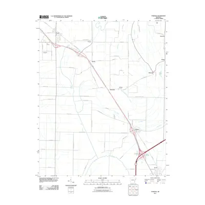 2011 Map of Tyronza, 2011 Print