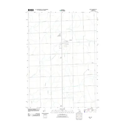 2011 Map of Ubly, 2011 Print