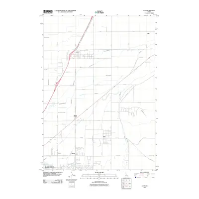 2011 Map of Ucon, 2011 Print