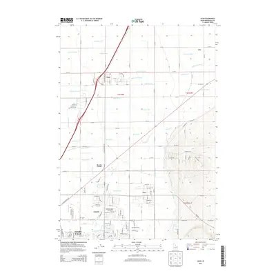 2013 Map of Ucon, 2013 Print