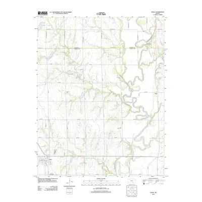 2012 Map of Udall, 2012 Print
