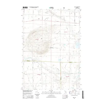 2014 Map of Udell, 2014 Print