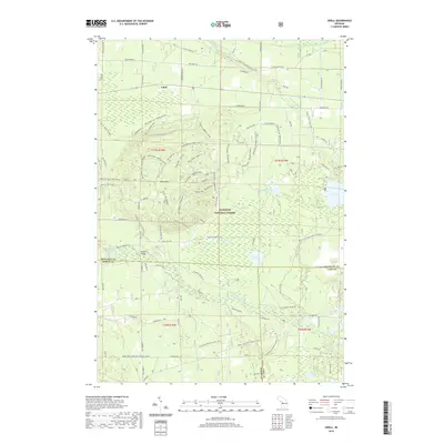 2019 Map of Udell, 2019 Print