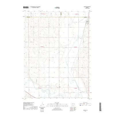 2017 Map of Uehling, 2017 Print