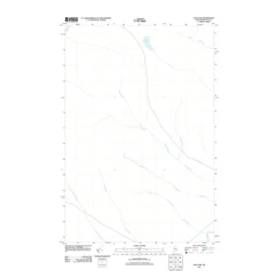 2011 Map of Ugh Lake, 2011 Print