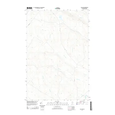 2014 Map of Ugh Lake, 2014 Print