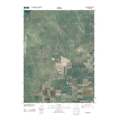 2013 Map of Uhler Ranch, 2013 Print
