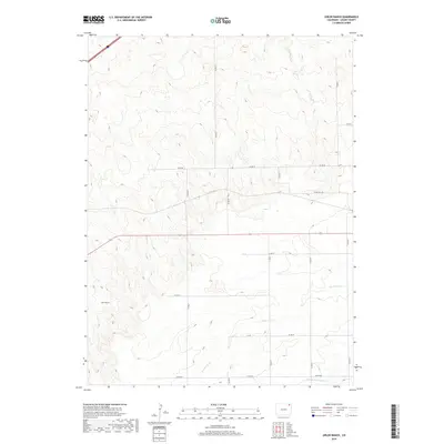 2019 Map of Uhler Ranch, 2019 Print