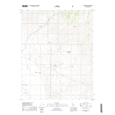 2018 Map of Uhlmeyer Spring, 2018 Print
