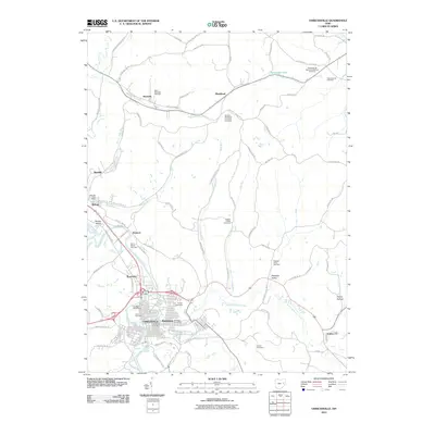 2010 Map of Uhrichsville, 2010 Print