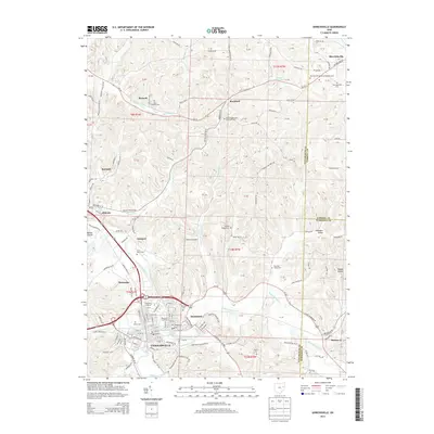 2013 Map of Uhrichsville, 2013 Print