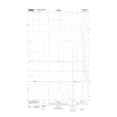 2013 Map of Ulen NW, 2013 Print