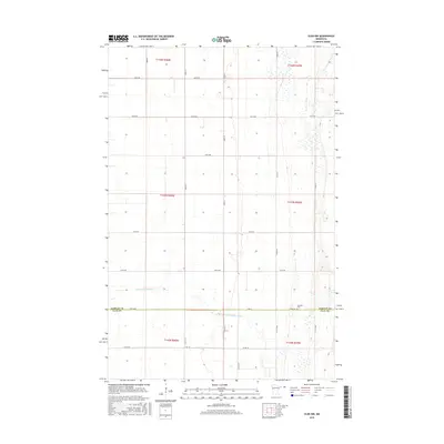 2016 Map of Ulen NW, 2016 Print