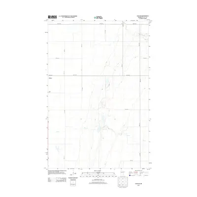 2013 Map of Ulen SW, 2013 Print