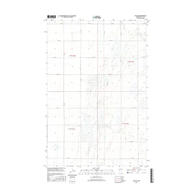 2016 Map of Ulen SW, 2016 Print