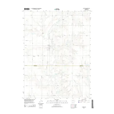 2014 Map of Ulysses, 2014 Print