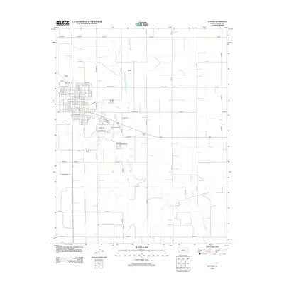 2012 Map of Ulysses, 2012 Print