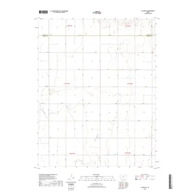2018 Map of Ulysses NE, 2018 Print