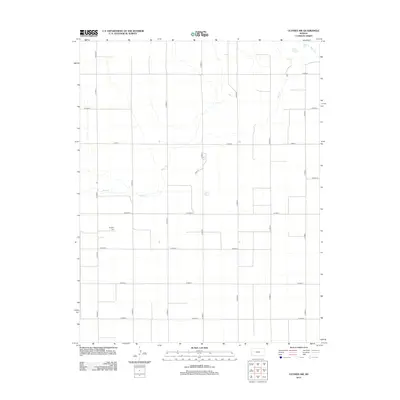 2012 Map of Ulysses NW, 2012 Print