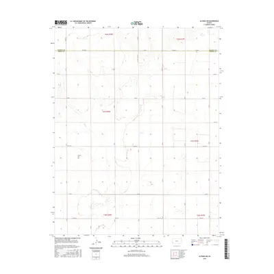 2015 Map of Ulysses NW, 2015 Print