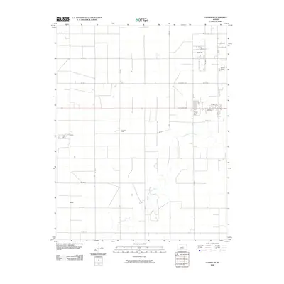 2009 Map of Ulysses SW, 2009 Print