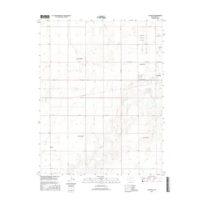 2015 Map of Ulysses SW, 2015 Print