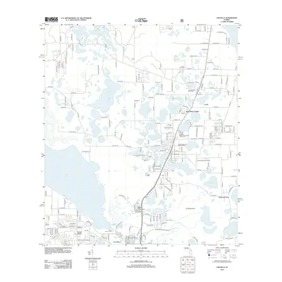 2012 Map of Umatilla, 2012 Print
