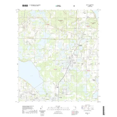 2021 Map of Umatilla, 2021 Print