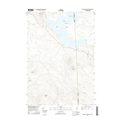 2015 Map of Umbagog Lake South, 2015 Print