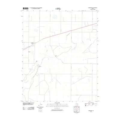 2010 Map of Umbarger, 2010 Print